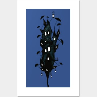 Umbrella City Posters and Art